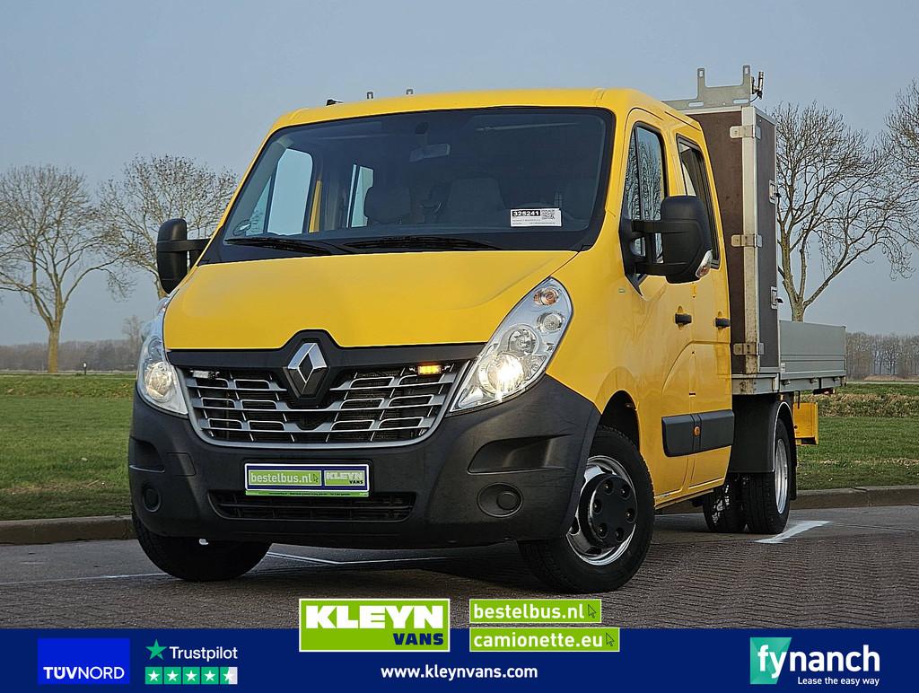 RENAULT MASTER 2.3 dci 145 dc dl kraan, Auto's, 145 pk, Gebruikt, Euro 6, Overige kleuren