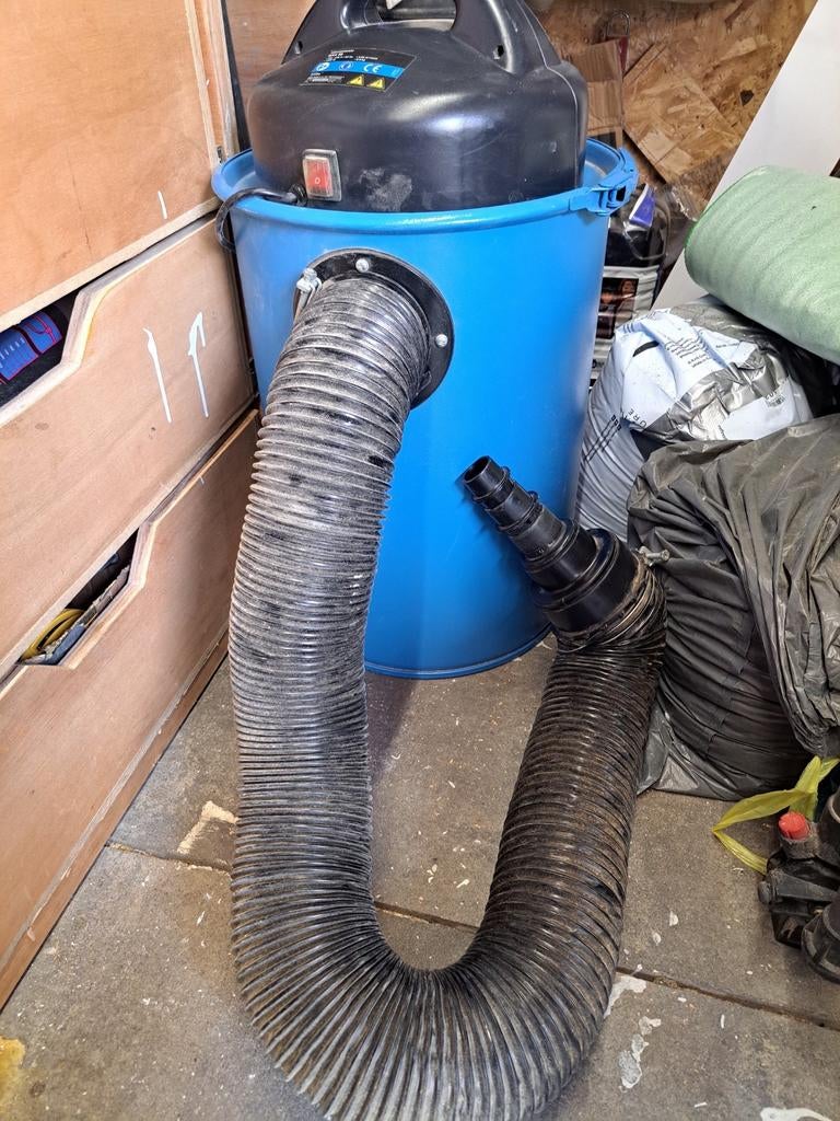 Gude bouwstofafzuiginstallatie 1200W, Ophalen, Zo goed als nieuw