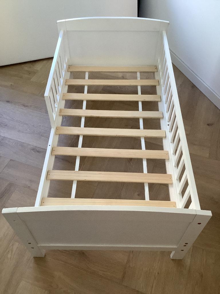 Peuterbed 140x70, Ophalen, Gebruikt, 70 tot 85 cm, 140 tot 160 cm