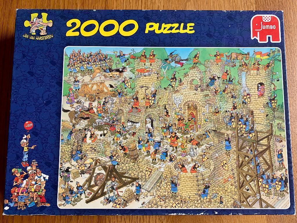 Puzzel van Haasteren, Ophalen, Meer dan 1500 stukjes, Zo goed als nieuw, Legpuzzel