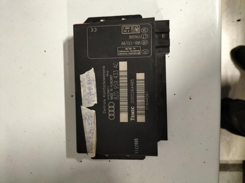 Comfort module tbv een Audi A2, Ophalen, Gebruikt, Audi