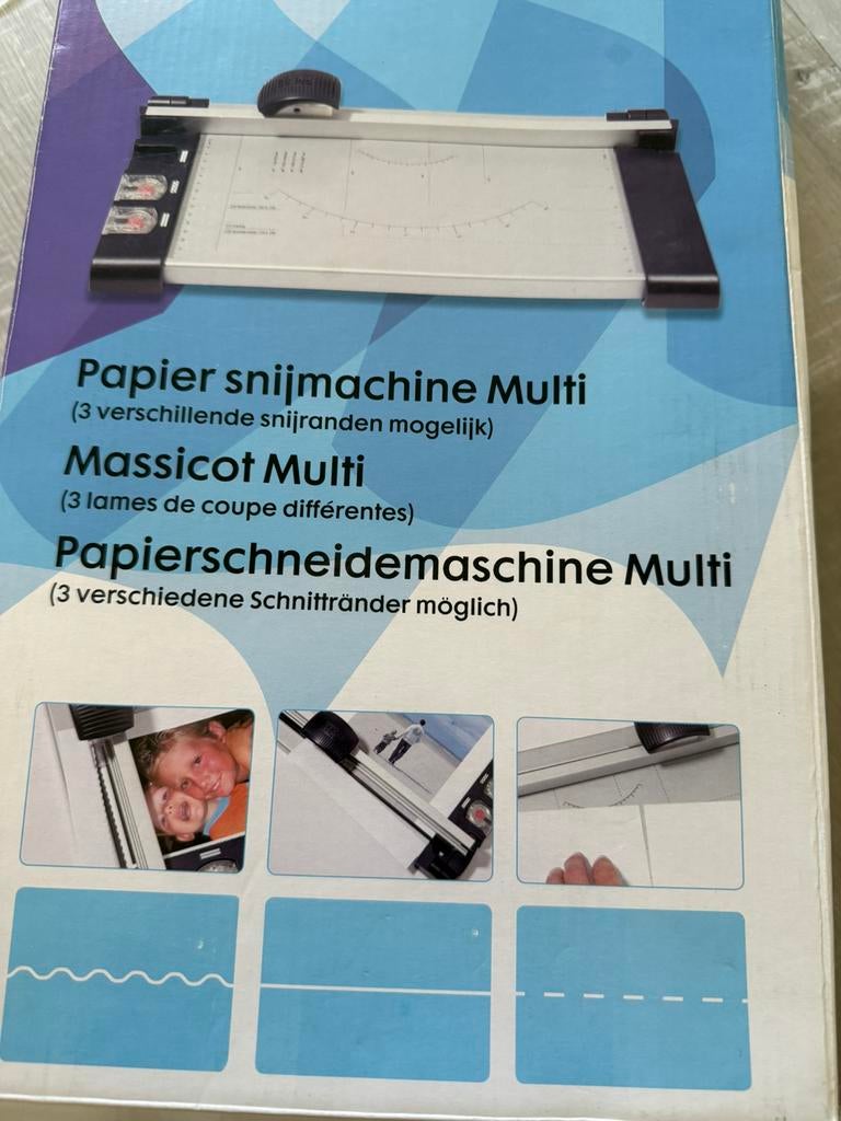 Papier snijmachine Multi, Diversen, Ophalen, Zo goed als nieuw