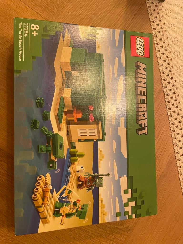 Lego Minecraft The Turtle Beach House, Ophalen of Verzenden, Zo goed als nieuw