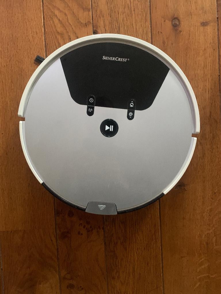 Robot stofzuiger SilverCrest, Ophalen of Verzenden, Zo goed als nieuw, Robotstofzuiger, Minder dan 1200 watt