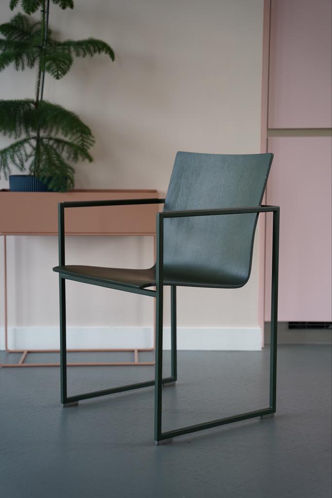 Arco Frame design stoelen - Groen, Huis en Inrichting, Ophalen, Twee, Overige kleuren, Zo goed als nieuw
