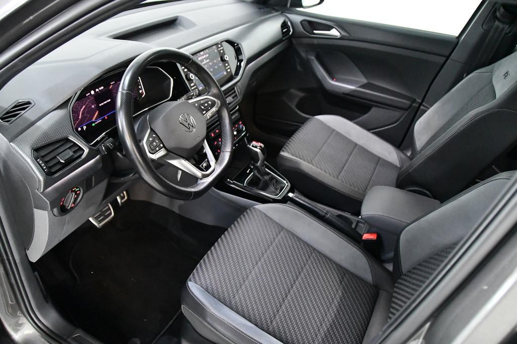 Volkswagen T-Cross 1.5 TSI DSG 3X R-Line, Gebruikt, Zwart, Overige carrosserieën, Bruin