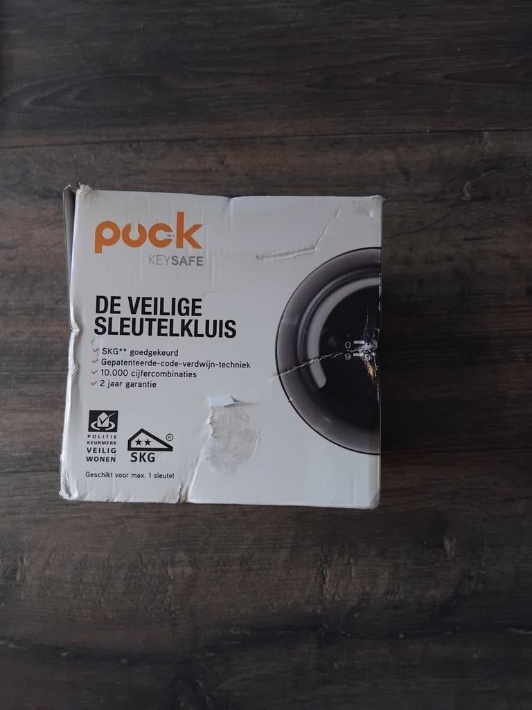 Puck Keysafe sleutelkluisje nieuw, Doe-het-zelf en Verbouw, Hang- en Sluitwerk, Ophalen of Verzenden