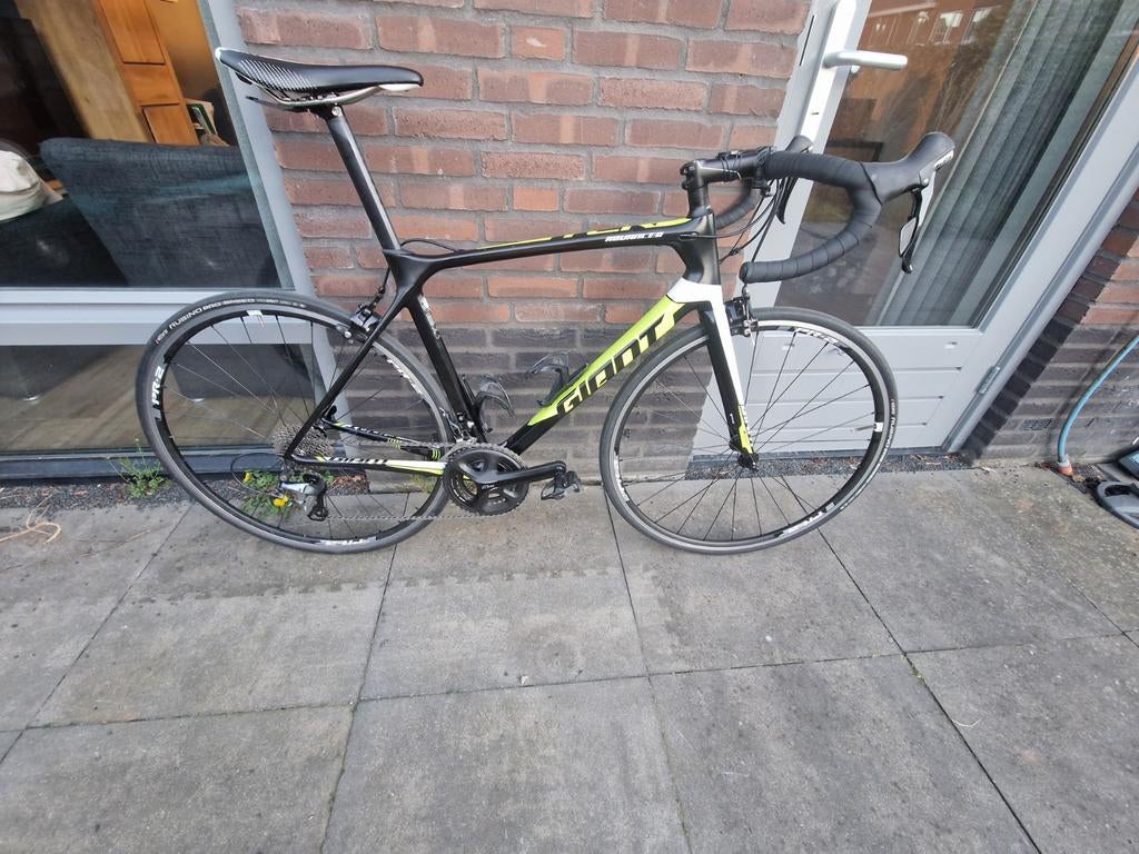 Giant TCR Advanced 2016 - Maat ML - Carbon Frame, Fietsen en Brommers, Fietsen | Racefietsen, Ophalen, Carbon, Meer dan 20 versnellingen