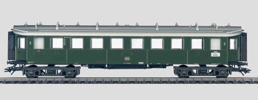 Märklinpersonnen wagons 5 stuks compleet doos en verlichting, Wisselstroom, Verzenden, Wagon, Zo goed als nieuw