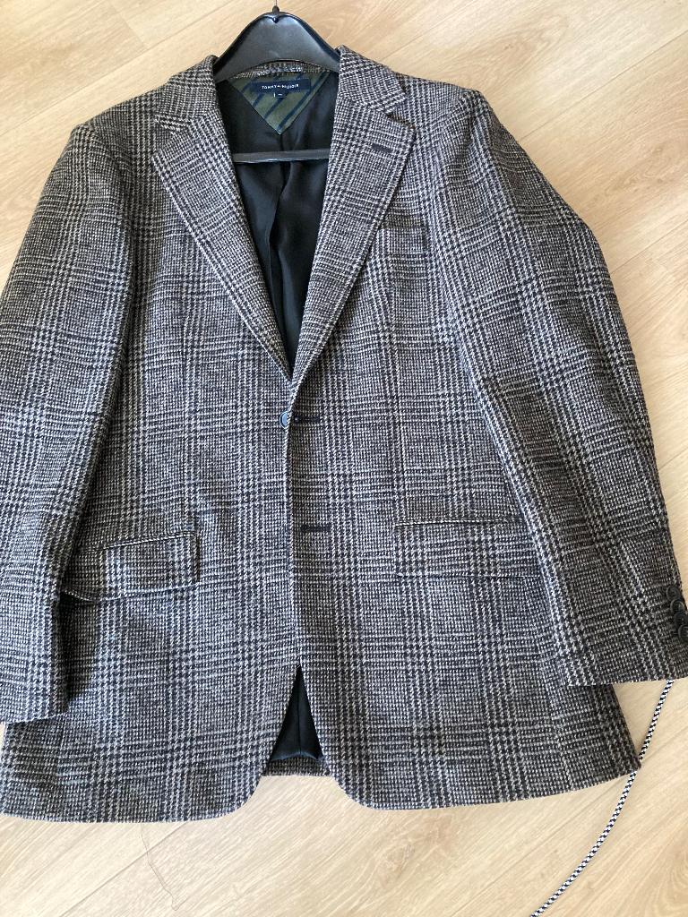 Colbertje, van Tommy Hilfiger en Harold., Kleding | Heren, Jassen | Winter, Nieuw, Maat 48/50 (M), Grijs, Ophalen of Verzenden