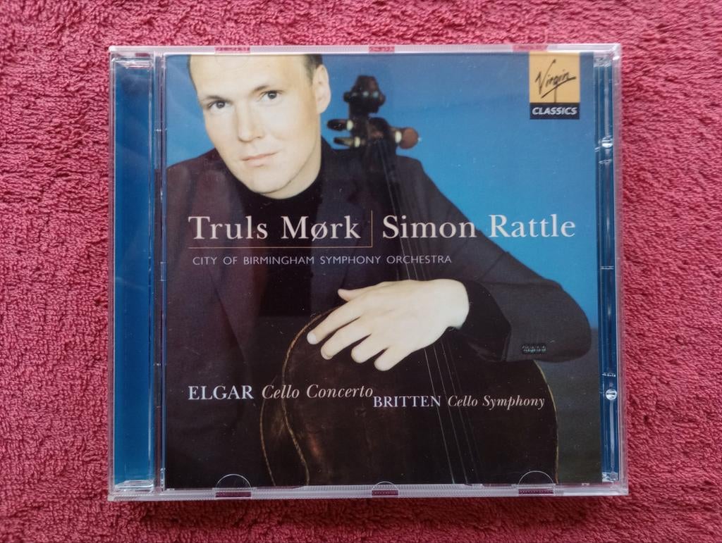 Elgar - Britten Cello Concerto & Symphony - Truls Mørk, Gebruikt, Met libretto, Modernisme tot heden, Ophalen of Verzenden