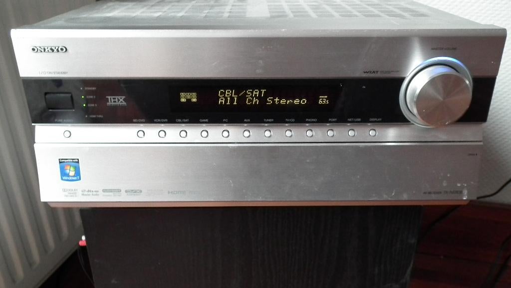 Onkyo TXNR808,, Audio, Tv en Foto, Versterkers en Receivers, Ophalen of Verzenden, Gebruikt, 120 watt of meer, Onkyo