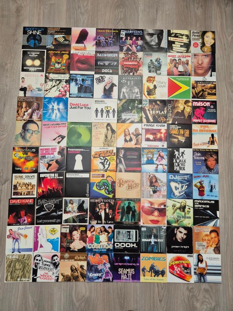 80 Cd singles: partij / opruiming / collectie / verzameling, Cd's en Dvd's, Cd Singles, 6 singles of meer, Ophalen of Verzenden