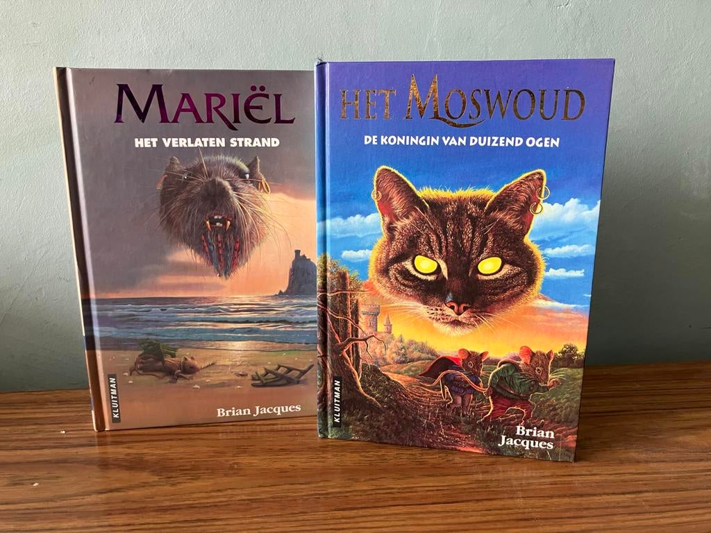 Brian Jacques - Het Moswoud & Mariël (2 jeugdromans), Ophalen of Verzenden, Zo goed als nieuw, Fictie