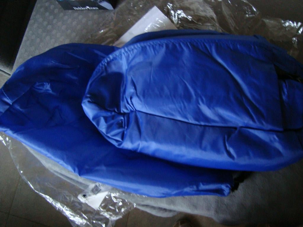 Opblaasbare zitzak nieuw, Huis en Inrichting, Zitzakken, Ophalen of Verzenden, Nieuw, Blauw, Zitzak