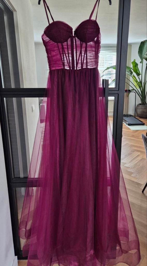Nieuwe Selene Couture London jurk – met kaartje, Maat 38/40 (M), Galajurk, Selena Couture London, Paars