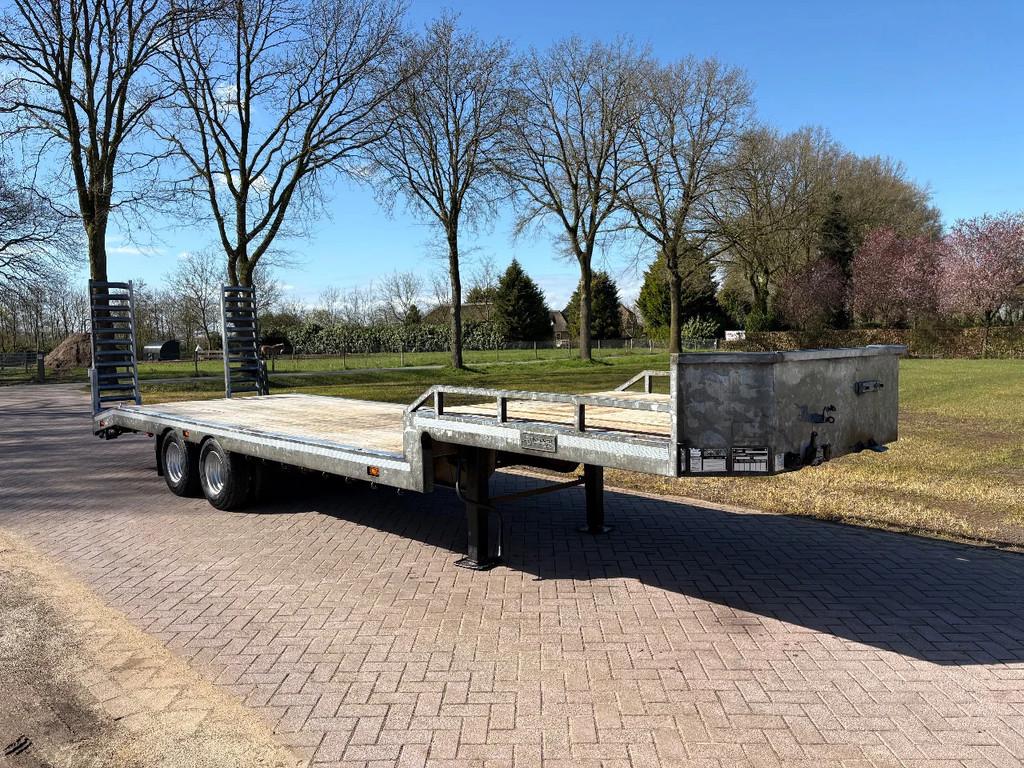 VELDHUIZEN SDO Be oplegger semi dieplader 10 ton (bj 2013), Auto's, Vrachtwagens, Overige brandstoffen, Bedrijf, Aanhangers en Opleggers