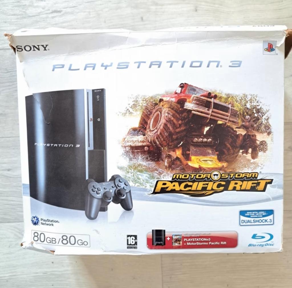 Spelcomputer Sony PlayStation 3, Spelcomputers en Games, Spelcomputers | Sony PlayStation 3, Gebruikt, Slim, 80 GB, Met 1 controller