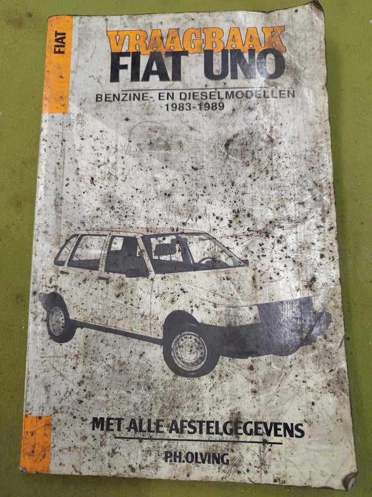 Vraagbaak werkplaatshandboek Fiat Uno 1983-1989, Ophalen of Verzenden