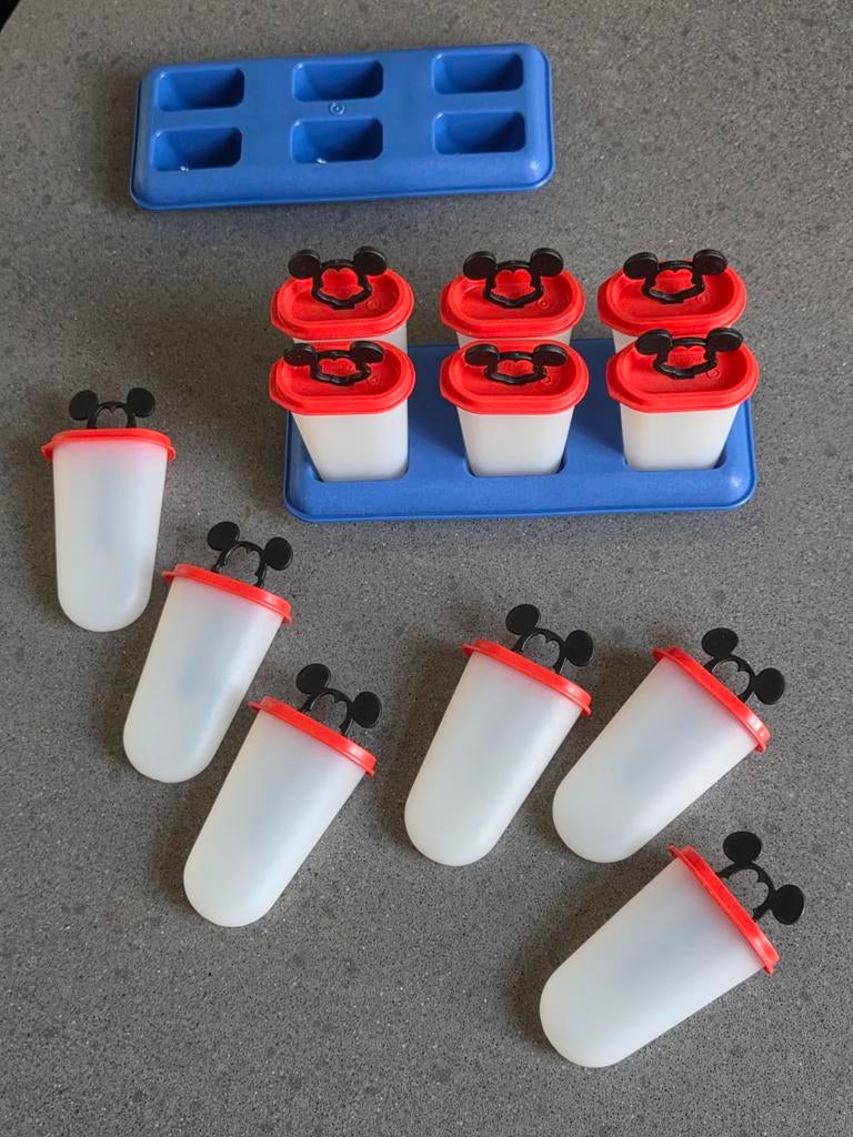 Tupperware ijsjesmakers Disney Mickey Mouse, Ophalen of Verzenden, Zo goed als nieuw, Blauw, Overige typen