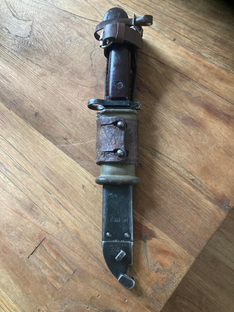 Bajonet, Verzamelen, Militaria | Tweede Wereldoorlog, Ophalen of Verzenden, Overige gebieden, Mes of Dolk