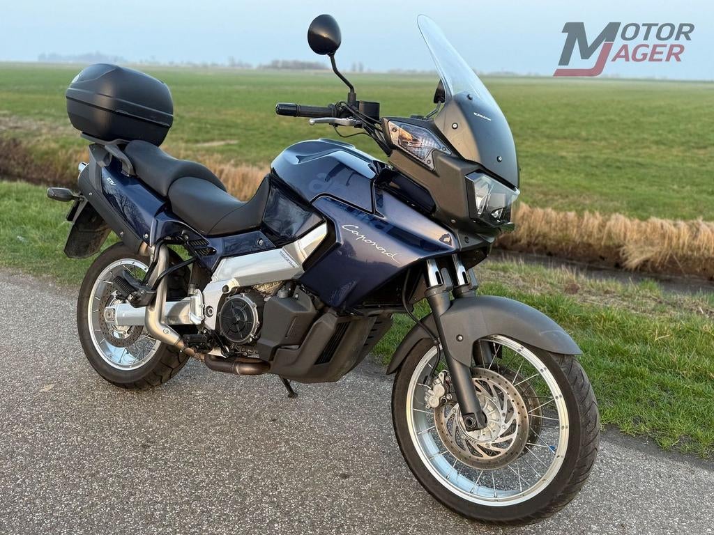 APRILIA ETV 1000 CAPONORD ( Honda varadero bmw r 1200 gs ), 2 cilinders, Motorrijbewijs A, Bedrijf, Onbekend