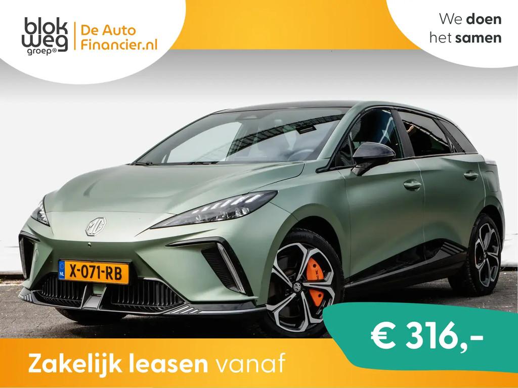 MG MG4 AWD XPOWER 435PK 64 kWh € 22.940,00, Auto's, MG, Automaat, 435 pk, Gebruikt, Leder en Stof