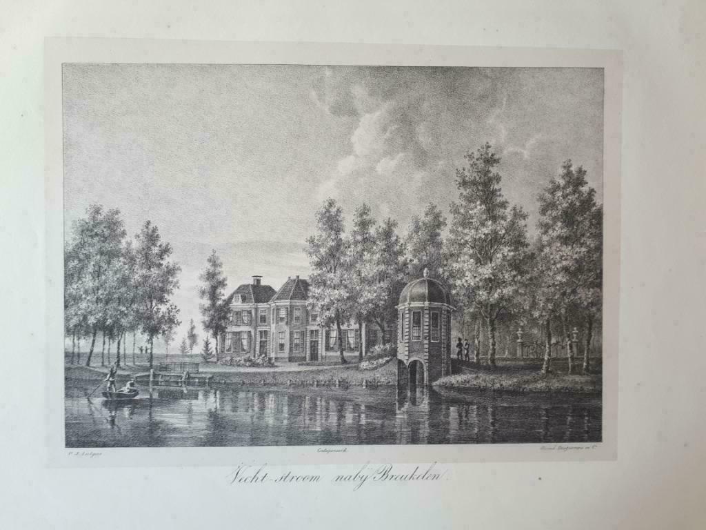10 / Breukelen    Litho 1836 vrij zeldzaam, Ophalen of Verzenden