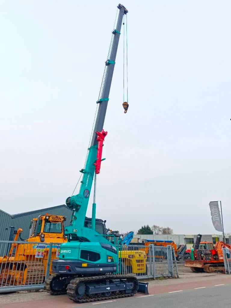 Sunward SWTC 5 D rups hijskraan crane 10 tm 5000 kg 20 m, Kraan