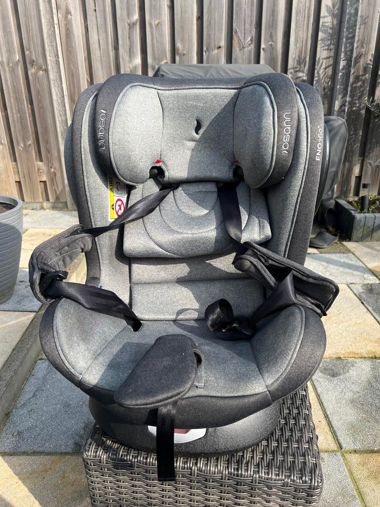 Osann Eno 360 autostoel - Grijs, Kinderen en Baby's, Autostoeltjes, Autogordel of Isofix, Verstelbare rugleuning, Zo goed als nieuw