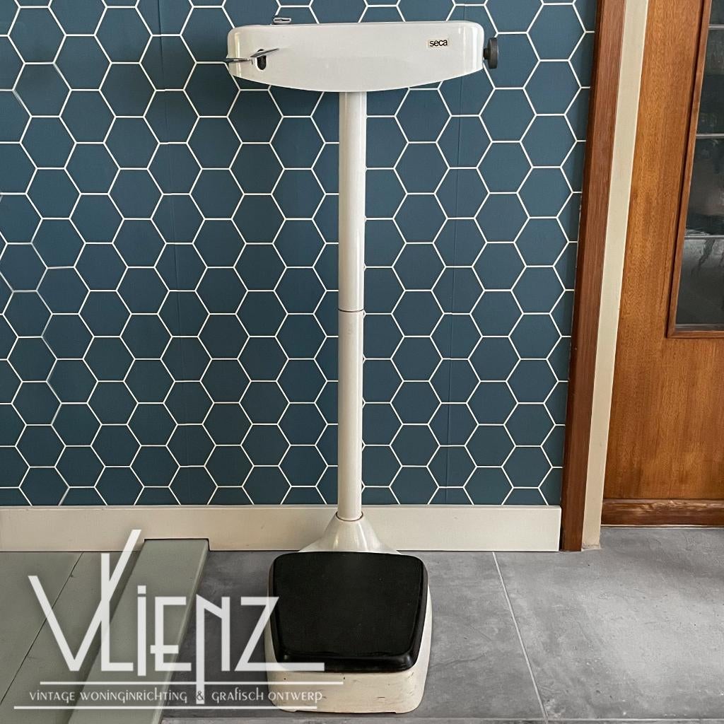 Vintage Seca personenweegschaal, doktersweegschaal, Witgoed en Apparatuur, Weegschalen, Ophalen, -, 100 kg of meer, Personenweegschaal
