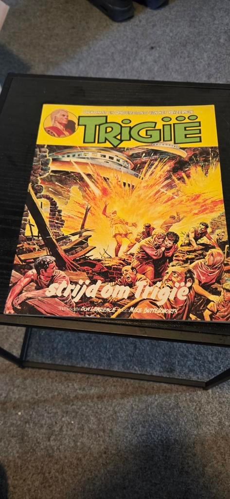 Trigië: Strijd om Trigië stripboek, Ophalen of Verzenden