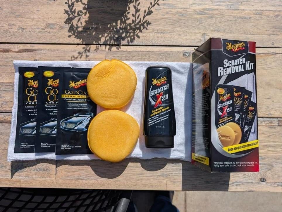 Meguiars scratch removal kit. Anti kras set auto, Ophalen of Verzenden