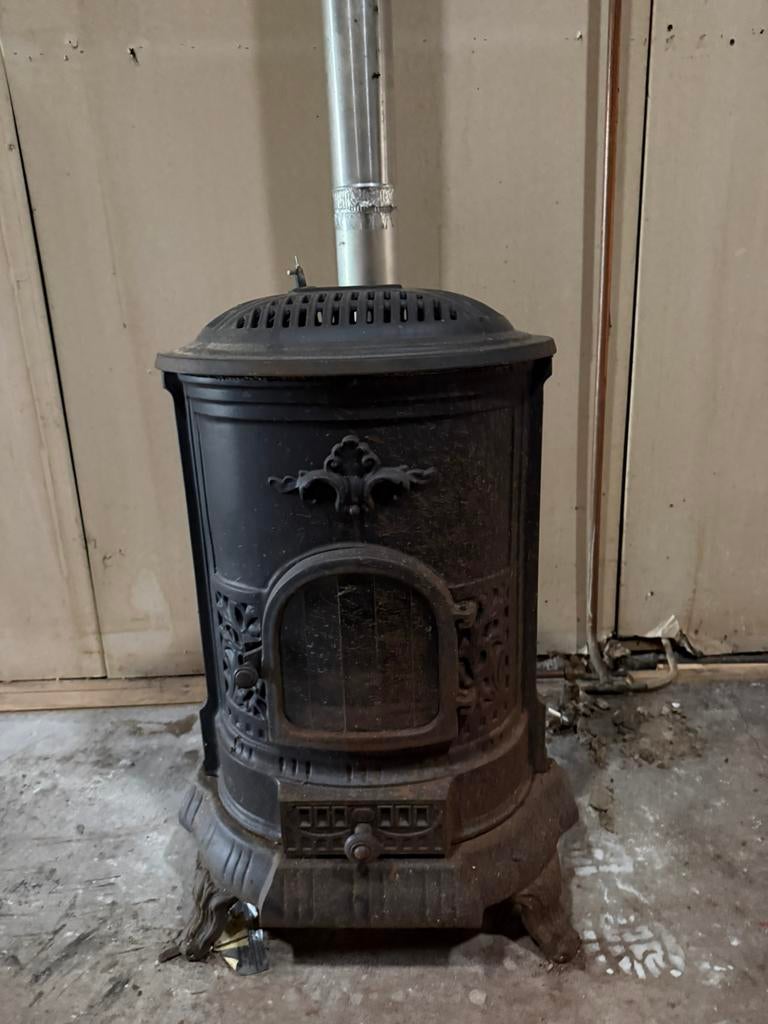 Gaskachel, Huis en Inrichting, Kachels, Ophalen, Gebruikt, Gas, Vrijstaand