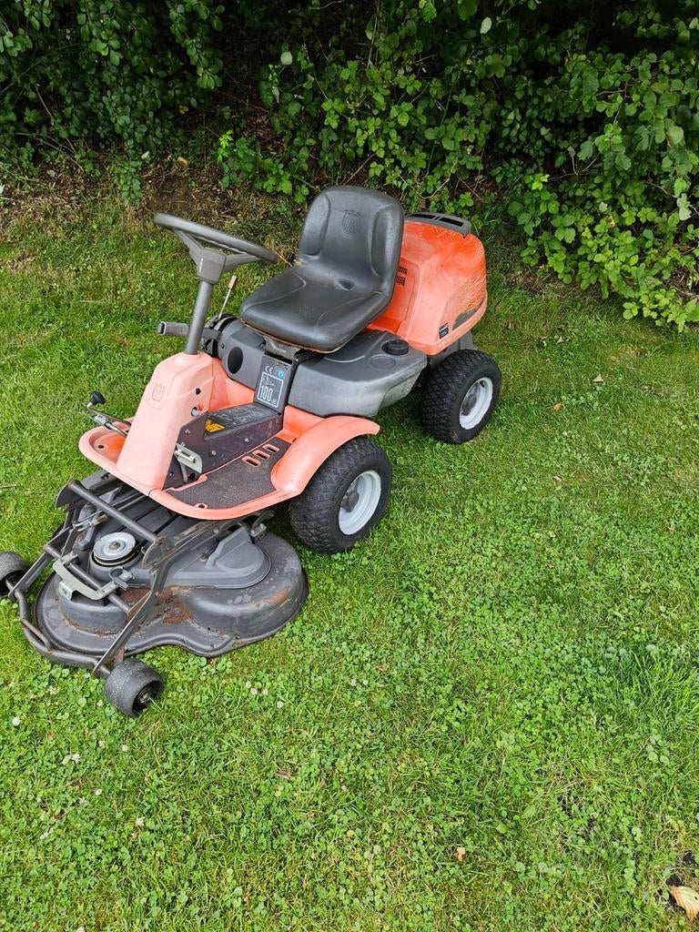 Husqvarna rider 16 c frontmaaier zitmaaier grasmaaier, Ophalen of Verzenden, Gebruikt, Mulchfunctie, 90 tot 120 cm