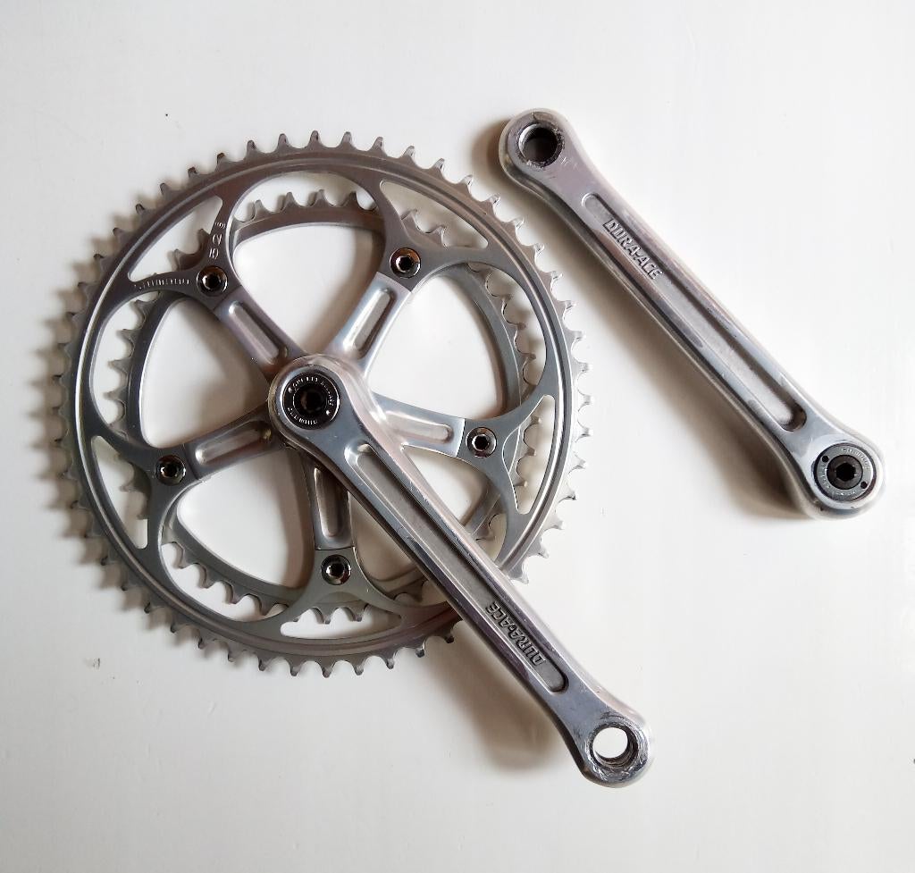 Vintage Shimano crankset shifter derailleur pedaal remgrepen, Fietsen en Brommers, Fietsonderdelen, Ophalen of Verzenden, Gebruikt