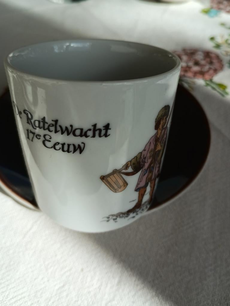 Douwe Egberts 17 eeuwse thema kopjes, Ophalen of Verzenden