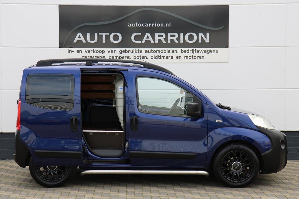 Fiat Fiorino 1.3 MJ SX Automaat Airco Camera Leder APK Marge, Zwart, 4 cilinders, Bedrijf, Diesel