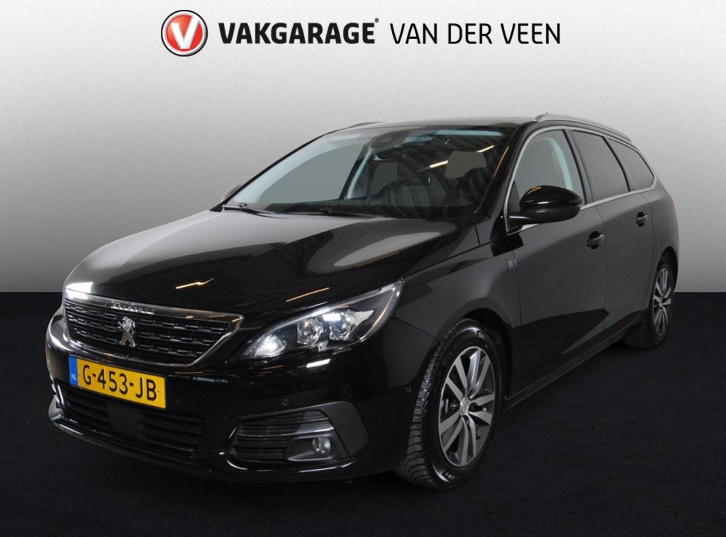Peugeot 308 SW 1.2 PureTech TechEd.| Carplay (bj 2019), Gebruikt, 1199 cc, 635 kg, Zwart