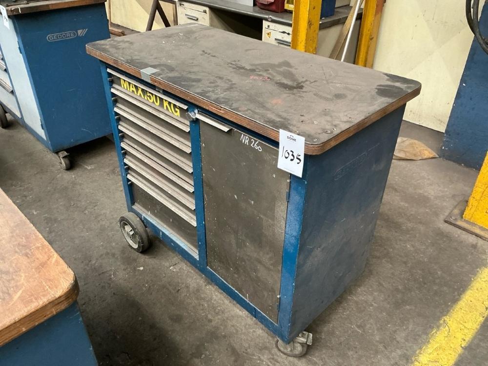 Gedore mobiele gereedschapswagen, Auto diversen