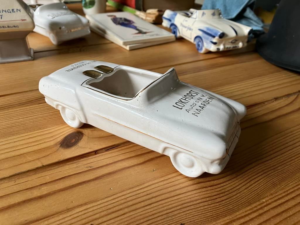 Oude asbak Naarden Lokhorst auto’s, Ophalen of Verzenden