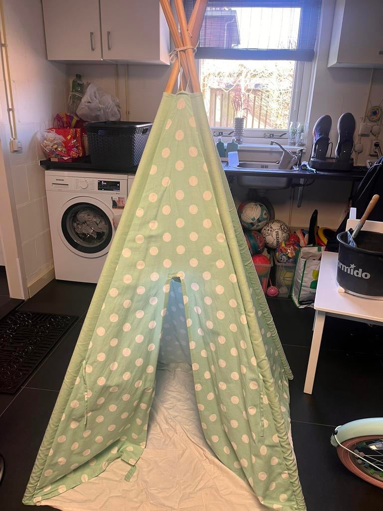 Leuke tipi tent, Ophalen, Zo goed als nieuw