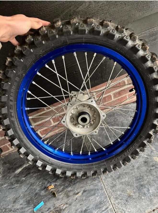 Wielenset YZF 450, Ophalen, Gebruikt