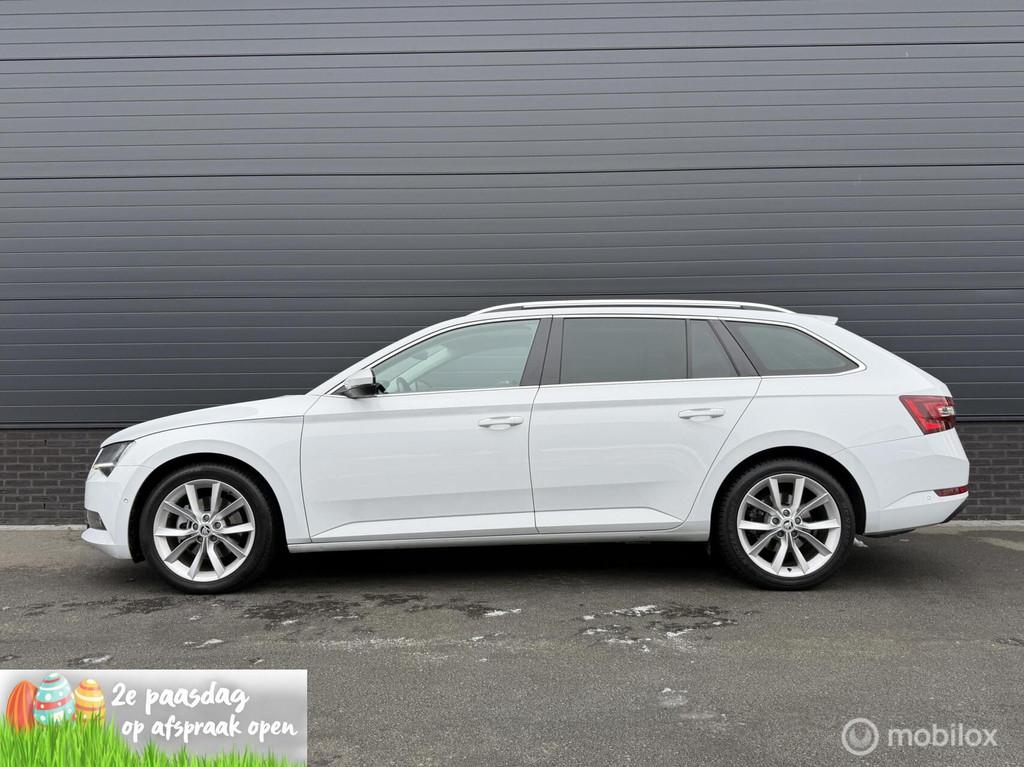 Skoda Superb Combi 1.4 TSI ACT Business Sport CLIMA*PANO*LEE, 730 kg, Gebruikt, 4 cilinders, Wit