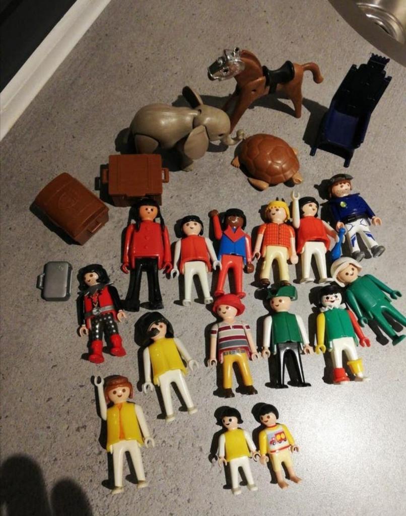 Collectie playmobil poppetjes, coaching /familie opstelling, Kinderen en Baby's, Speelgoed | Playmobil, Ophalen of Verzenden, Zo goed als nieuw