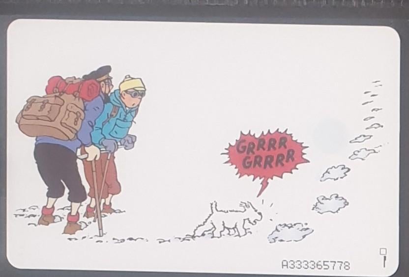 Telefoonkaart Kuifje naar Tibet ongebruikt, Ophalen of Verzenden, Nederland