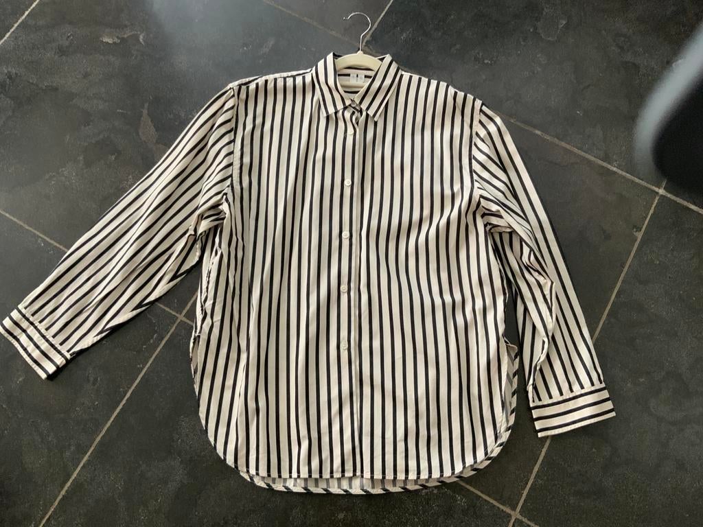 ARKET STREEPBLOUSE (incl. Verzendkosten), Kleding | Dames, Verzenden, Zo goed als nieuw, Maat 34 (XS) of kleiner, Overige kleuren