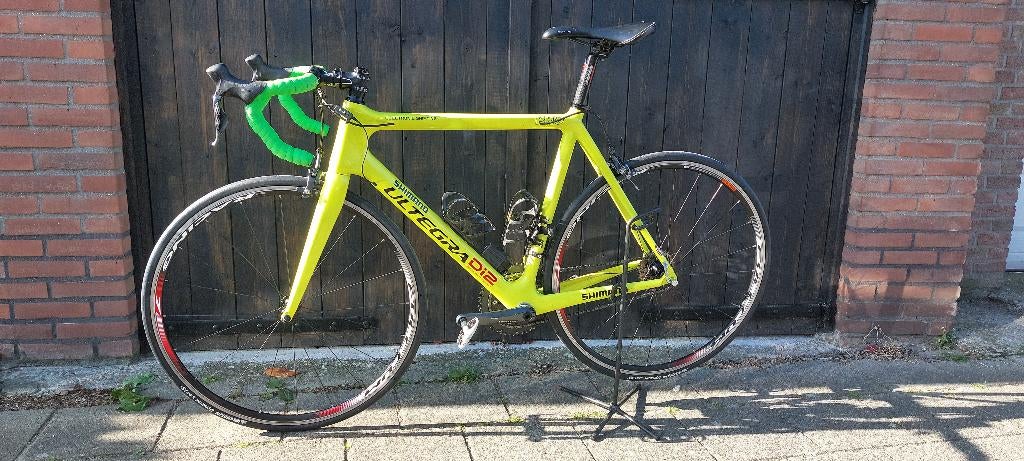 Full Carbon (Jan Janssen)Testbike met Shimano Ultegra Di2, Carbon, Zo goed als nieuw, 15 tot 20 versnellingen, 53 tot 57 cm