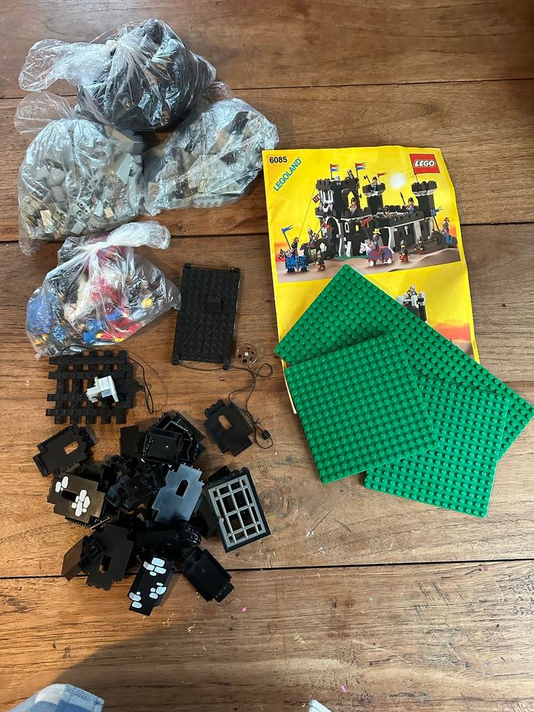 LEGO 6085 Black Monarch's Castle - Vintage Kasteel, Ophalen of Verzenden, Gebruikt, Complete set, Lego