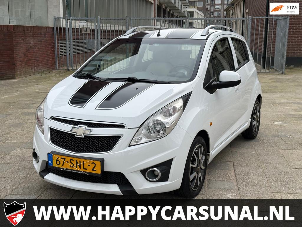 Chevrolet Spark 1.0 16V LS+ Bi-Fuel, LPG, NIEUWE APK, Auto's, Chevrolet, Voorwielaandrijving, Euro 5, Zwart, 4 cilinders